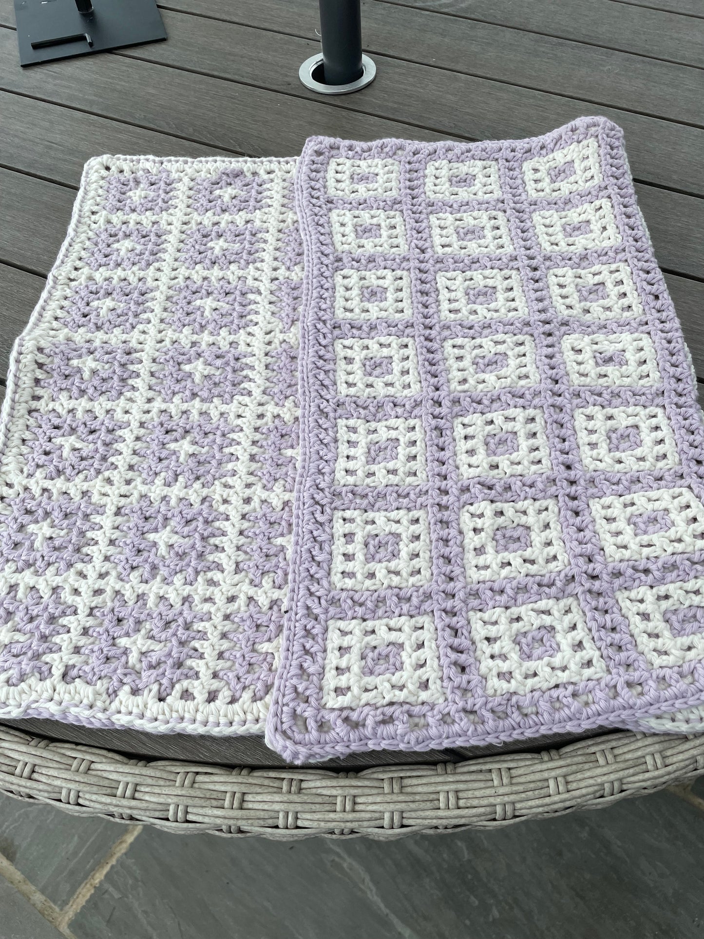 Cotton pram blankets