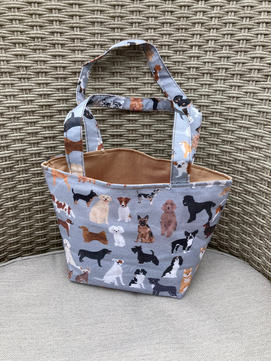 Child’s dog themed tote bag